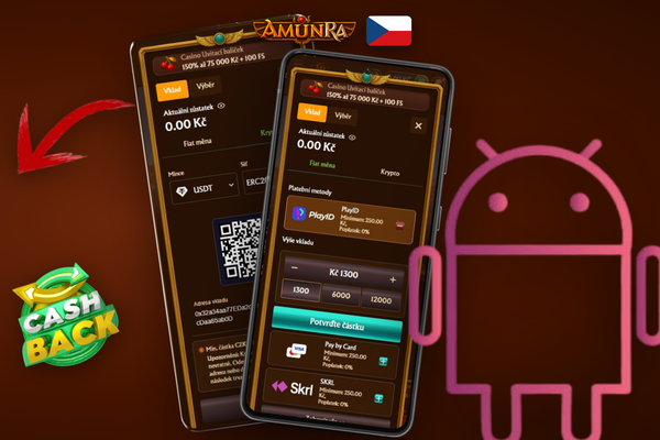 AmunRa Casino zpracovává každý výběr interní kontrolou před odesláním prostředků