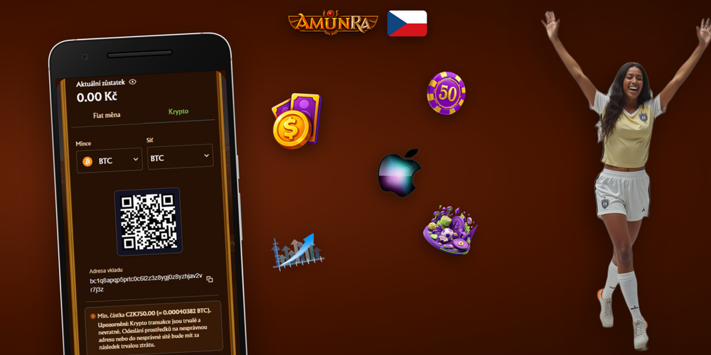 Všechny podporované metody vkladu v AmunRa Casino na jednom přehledném banneru