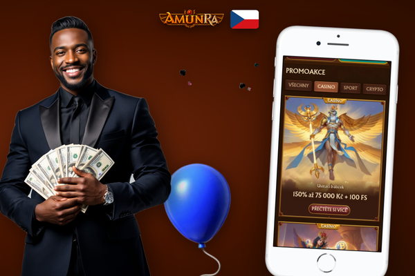 AmunRa Casino promo kódy jsou určeny novým hráčům z České republiky starším 18 let