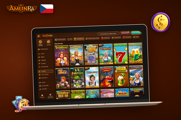 Synchronizace AmunRa Casino účtu mezi notebookem a mobilní aplikací v reálném čase