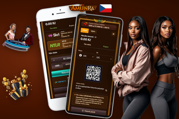 Aktivujte uvítací bonus AmunRa Casino po prvním vkladu přes pokladnu